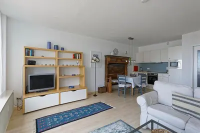 TV/Unterhaltungsangebot in der Unterkunft Panoramahaus Duhnen - Wohnung 31