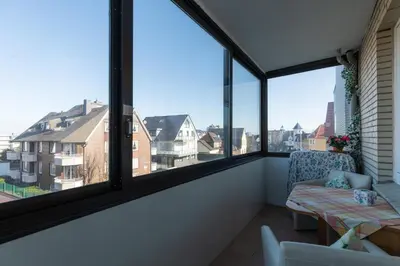 Ein Balkon oder eine Terrasse in der Unterkunft Haus Elisabeth, Whg 14