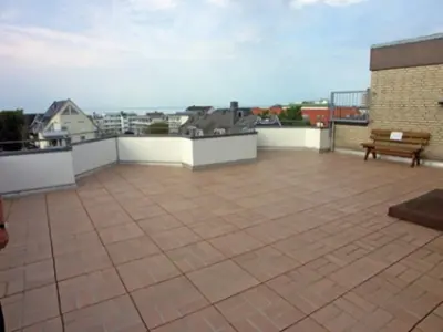 Ein Balkon oder eine Terrasse in der Unterkunft Haus Elisabeth, Whg 23