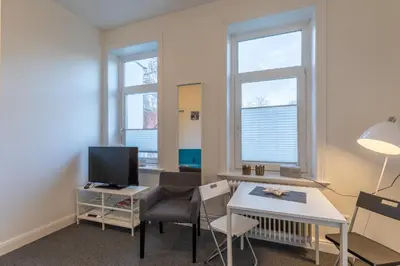 TV/Unterhaltungsangebot in der Unterkunft Haus Kapitäns Villa, Bugkajüte