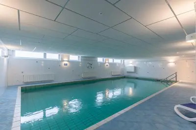 Der Swimmingpool an oder in der Nähe von Haus Knechtsand, Whg 439