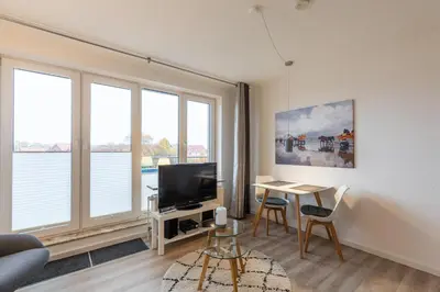 TV/Unterhaltungsangebot in der Unterkunft Haus Knechtsand, Whg 447