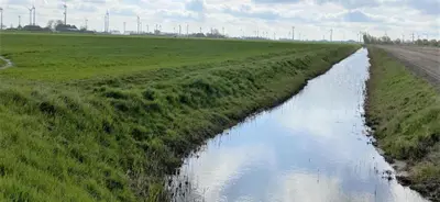 Naturlandschaft in der Nähe des Privatzimmers