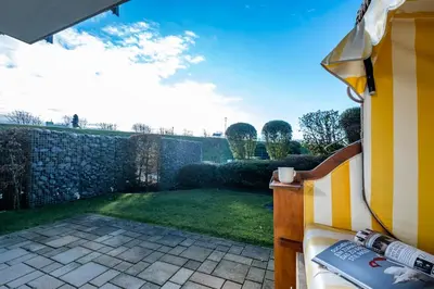 Ein Garten an der Unterkunft Haus Seehafen Apartment 0 4