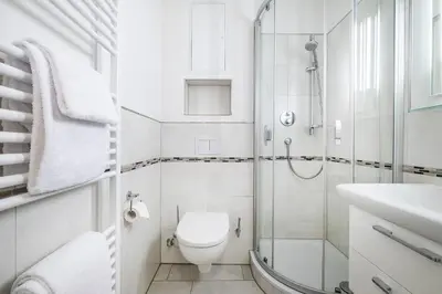 Ein Badezimmer in der Unterkunft Haus Am Anker Wohnung 8