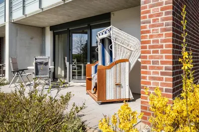 Grundriss der Unterkunft Haus Strandläufer Apartment 0 6