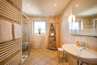 Ein Badezimmer in der Unterkunft Haus Ankerplatz Apartment 3 1