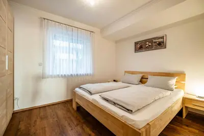 Ein Bett oder Betten in einem Zimmer der Unterkunft Haus Seehafen Apartment 0 2