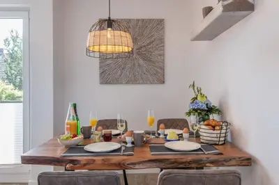 Getränke in der Unterkunft Haus Treibholz Apartment 7
