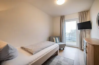 TV/Unterhaltungsangebot in der Unterkunft Haus Deichoase Apartment 3 3