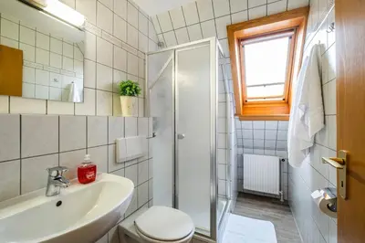 Ein Badezimmer in der Unterkunft Haus Kähler 1 Wohnung 8