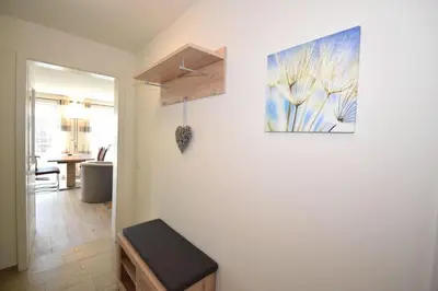 Grundriss der Unterkunft Haus Deichkieker Apartment 2 6 Strandkrabbe