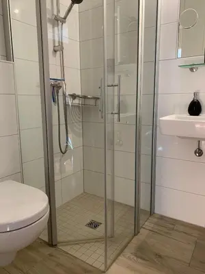 Ein Badezimmer in der Unterkunft Kleine Brise Apartment 2