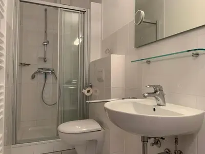 Ein Badezimmer in der Unterkunft Kleine Brise Apartment 4
