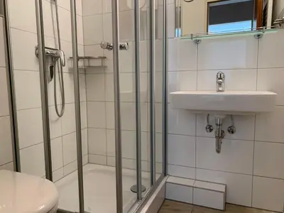 Ein Badezimmer in der Unterkunft Kleine Brise Apartment 8