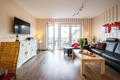 TV/Unterhaltungsangebot in der Unterkunft Haus Seehafen Seehafen 2 2