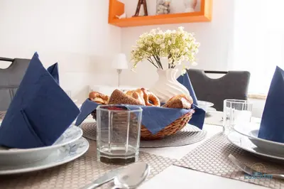 Essen in der Ferienwohnung oder in der Nähe