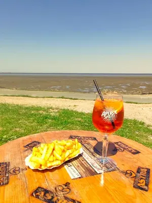 Getränke in der Unterkunft Nordseezimmer Koi