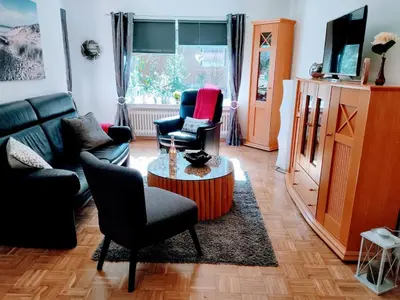 TV/Unterhaltungsangebot in der Unterkunft Geesthaus