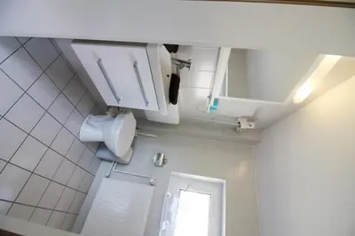 Ein Badezimmer in der Unterkunft Haus Westerstraße Westerstr 16 Wohnung 1
