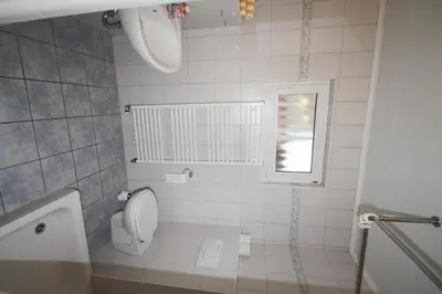 Ein Badezimmer in der Unterkunft Haus Westerstraße Westerstr 16 Wohnung 3