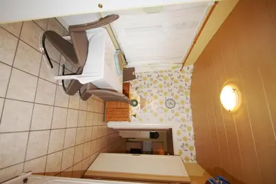 Küche/Küchenzeile in der Unterkunft Haus Westerstraße Westerstr 16 Wohnung 3