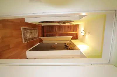 Ein Bett oder Betten in einem Zimmer der Unterkunft Haus Övern Diek Wohnung 3
