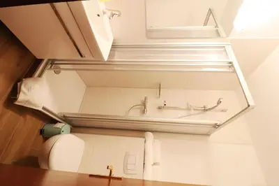 Ein Badezimmer in der Unterkunft Haus Laura Wohnung 1