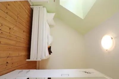 Ein Badezimmer in der Unterkunft Am Oland 13 vorne