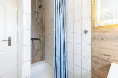 Ein Badezimmer in der Unterkunft Ferienwohnung Nagel Elke1