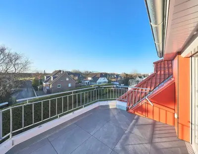 Ein Balkon oder eine Terrasse in der Unterkunft Oasis 07