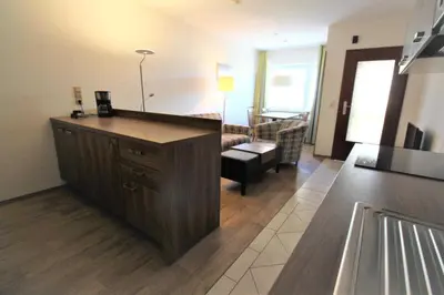Küche/Küchenzeile in der Unterkunft Residenz Am Grooten Steen
