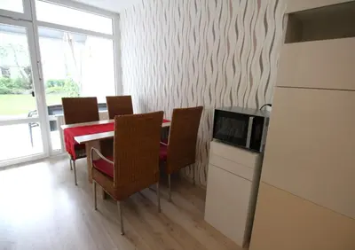 Küche/Küchenzeile in der Unterkunft Residenz Haus Essen