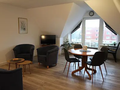 TV/Unterhaltungsangebot in der Unterkunft Residenz Kormoran 1 5