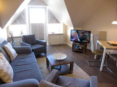 TV/Unterhaltungsangebot in der Unterkunft Residenz Kormoran 1 3