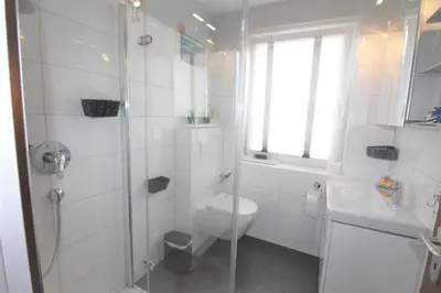 Ein Badezimmer in der Unterkunft Residenz Thalassa