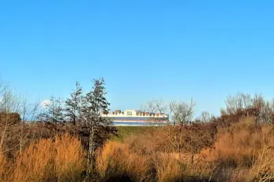 Naturlandschaft in der Nähe der Ferienwohnung