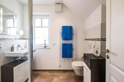 Ein Badezimmer in der Unterkunft Haus Küstenstern Wohnung 4