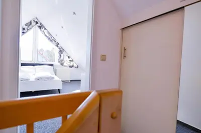 Ein Sitzbereich in der Unterkunft Flockengrund V42O