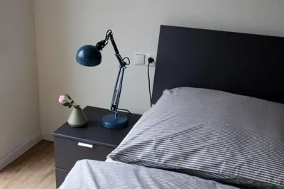Ein Bett oder Betten in einem Zimmer der Unterkunft Quartier Hohe Geest 9 - Wolke 9 - a69836