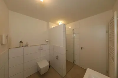 Ein Badezimmer in der Unterkunft Quartier Hohe Geest 21 - a69850