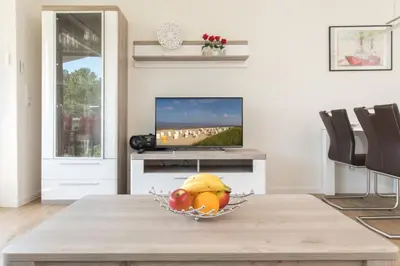 TV/Unterhaltungsangebot in der Unterkunft Quartier Hohe Geest 16 - Lena - a69851