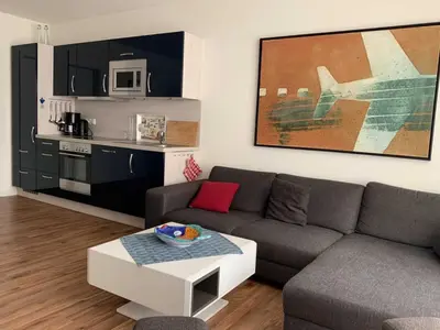Küche/Küchenzeile in der Unterkunft Quartier Hohe Geest 8 - a69853