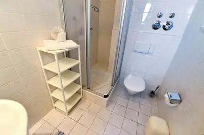 Ein Badezimmer in der Unterkunft Haus Residenz Meeresbrandung MB31