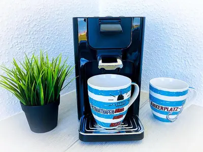 Kaffee-/Teezubehör in der Unterkunft Am Sahlenburger Strand AS11