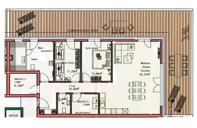 Grundriss der Unterkunft Haus Hohe Geest HG27