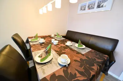 Essen in der Ferienwohnung oder in der Nähe