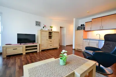 TV/Unterhaltungsangebot in der Unterkunft Haus Nordseebrandung ND42