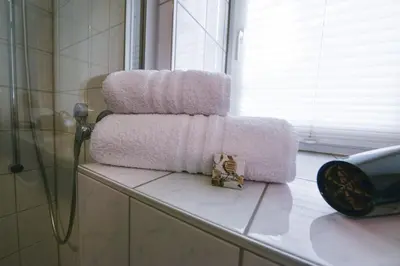 Ein Badezimmer in der Unterkunft Haus Nordseebrandung ND44