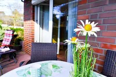 Ein Garten an der Unterkunft Haus Seewind HS23